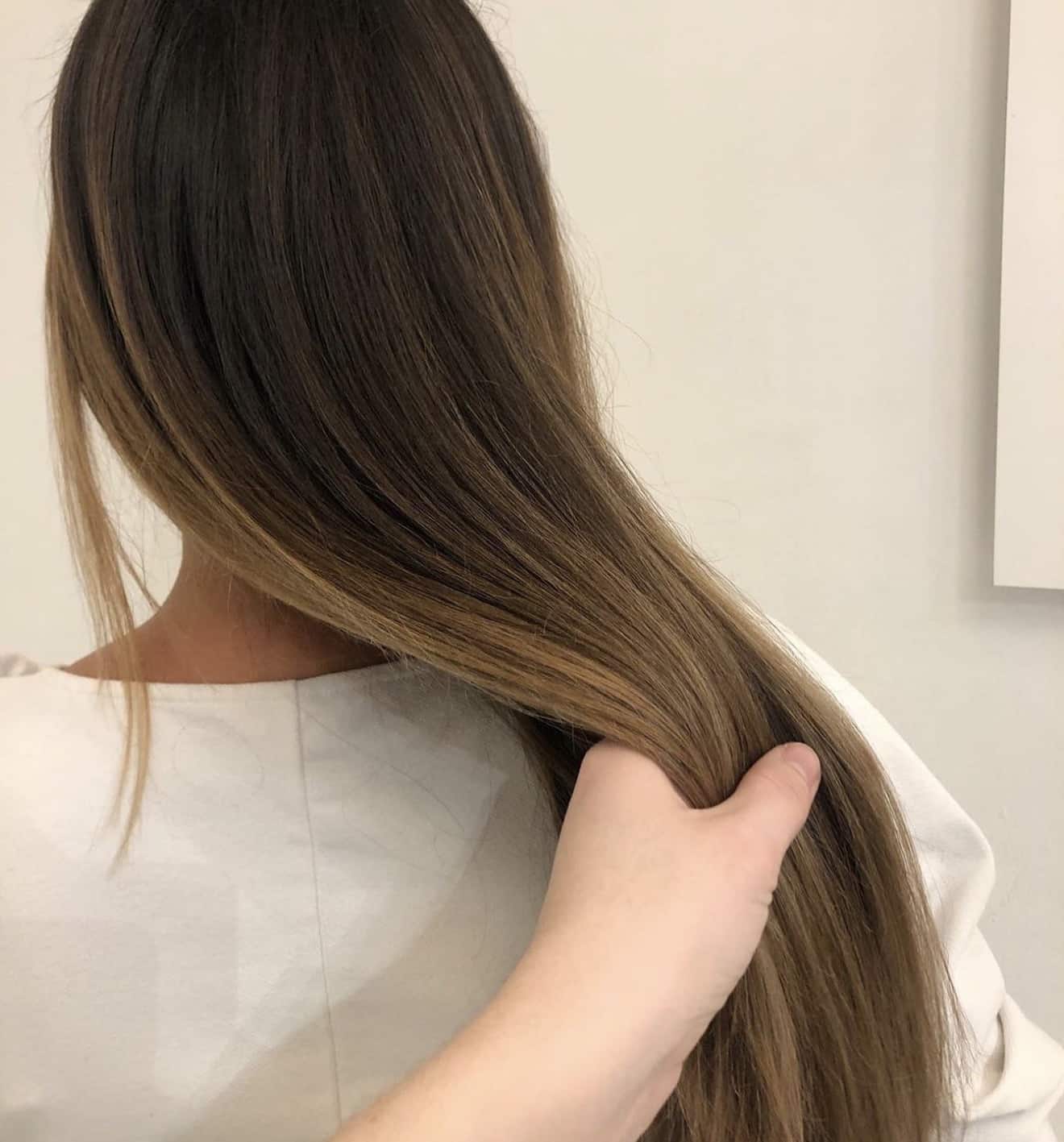Balayage brun à Genève réalisé au Bal des Créateurs
